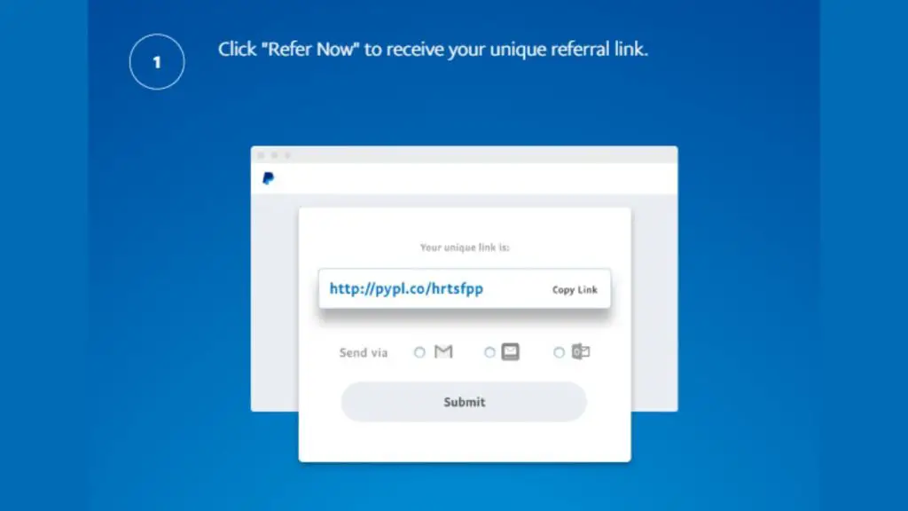 Paypal referral