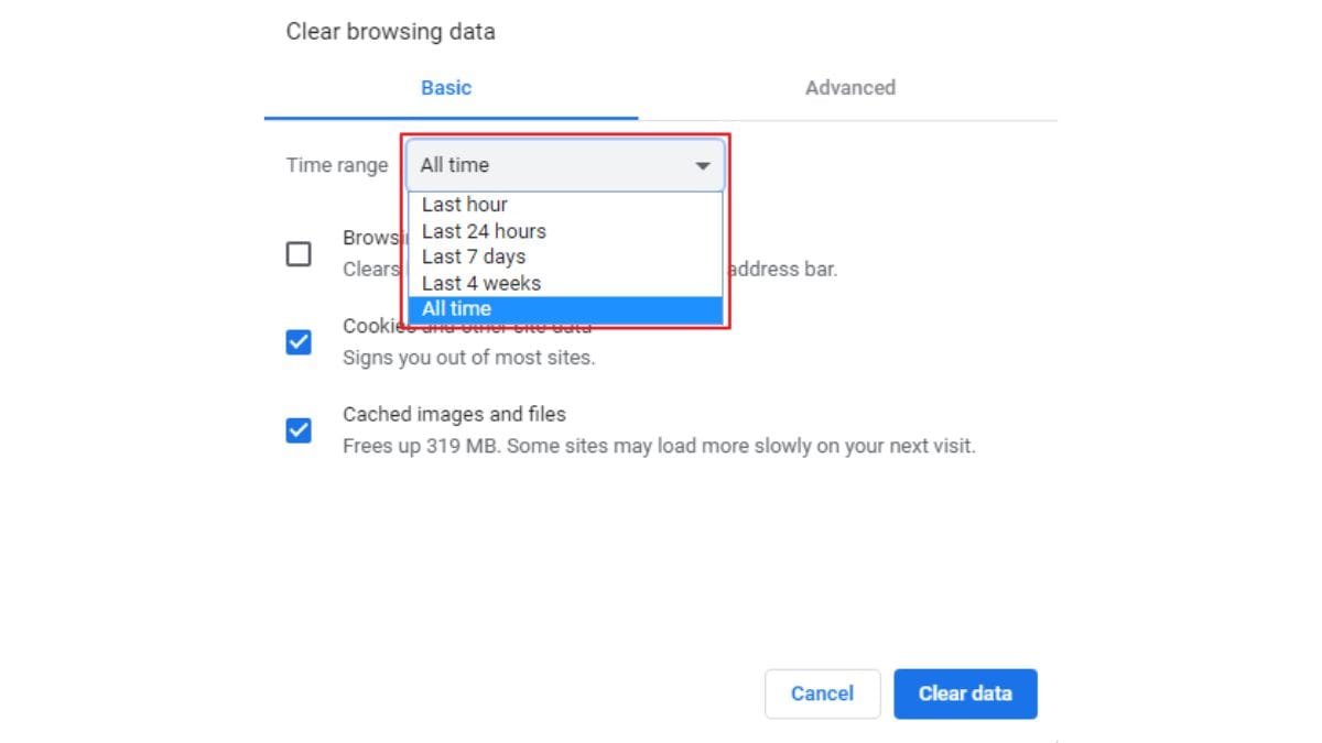 Fixing the ChatGPT Network Error: Clear Browser Cache and Cookies