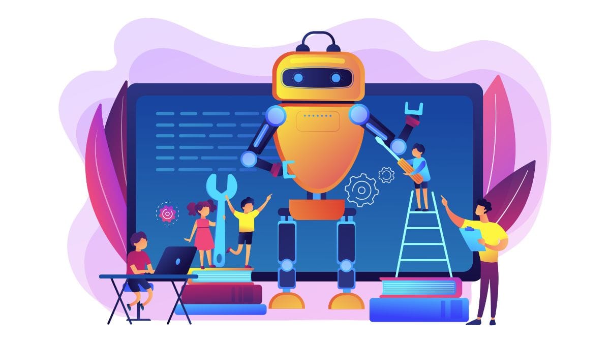 Animated Image of AI Usage in School