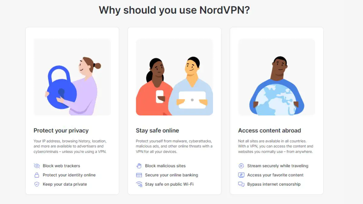 Benefits of Using NordVPN on NordVPN Homepage