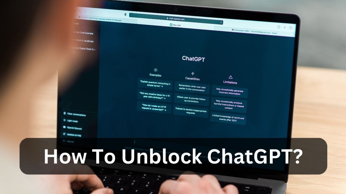 ChatGPT on Laptop With Title How to Get ChatGPT Unblocked