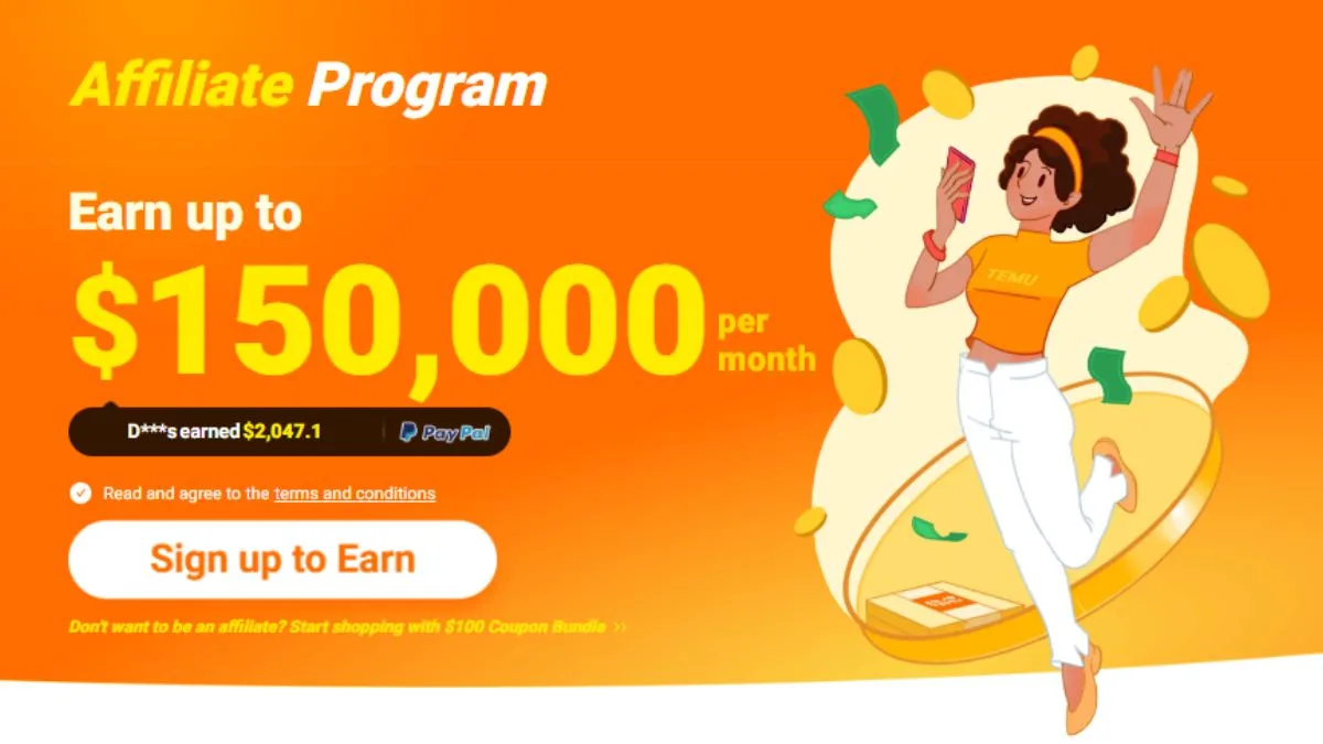 Temu Affiliate Program
