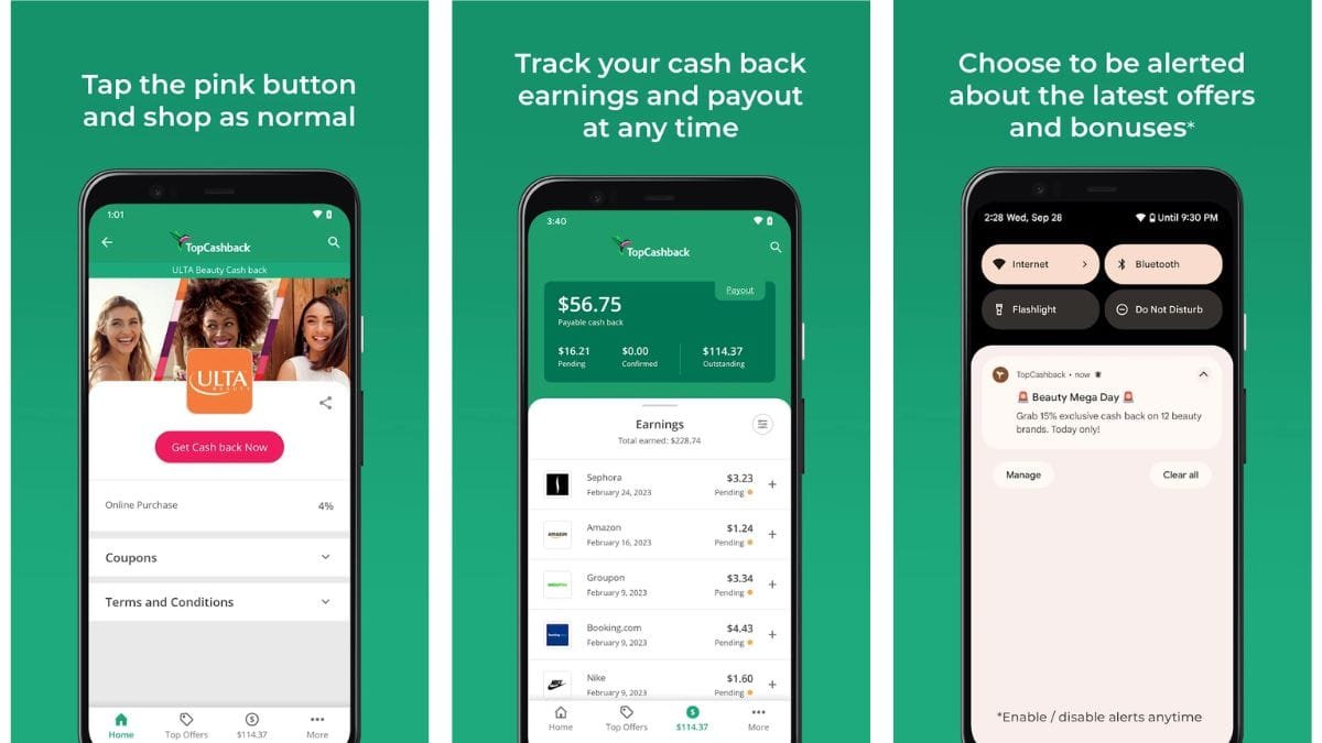 TopCashback App on Google Play Store