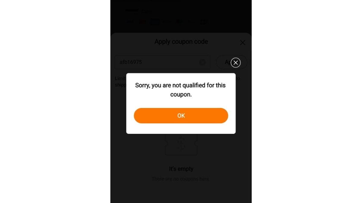 Temu Coupon Code Not Working