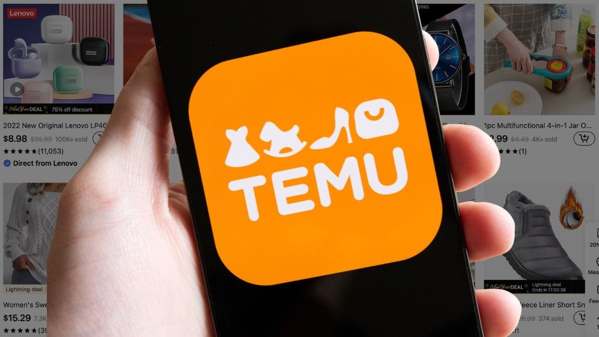 Temu UK Website