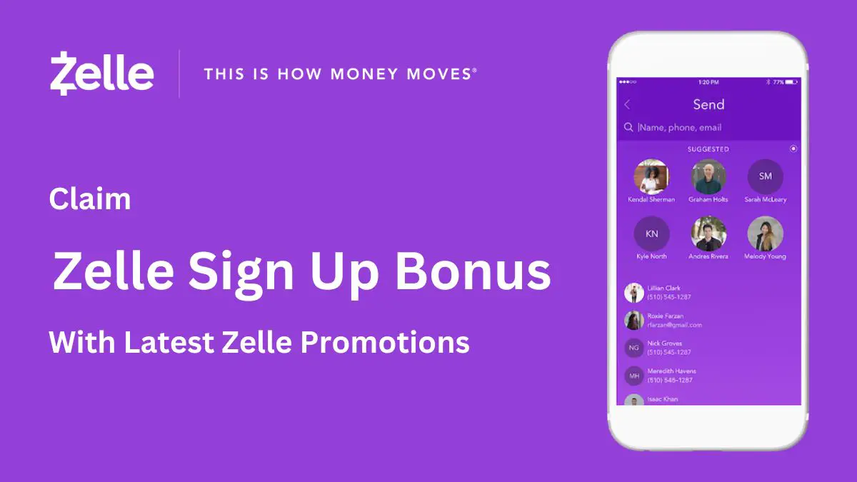 Zelle Sign Up Bonus With Zelle Promotions