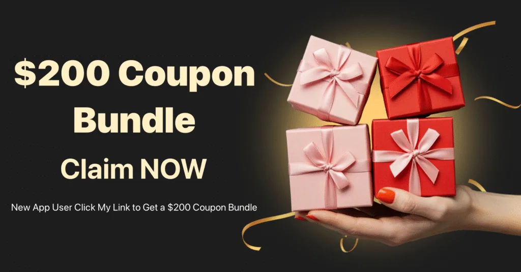 Temu $200 coupon bundle promotion offer